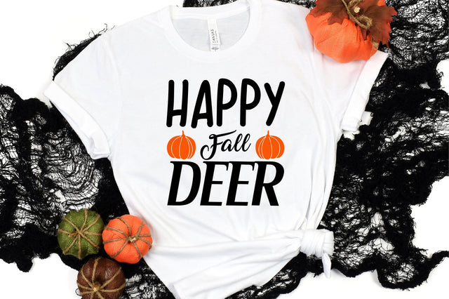Happy Fall Deer SVG CraftlabSvg29 