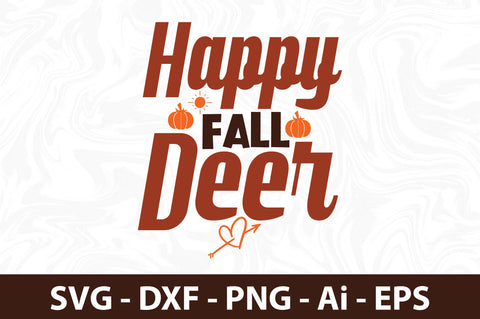 Happy Fall Deer svg SVG orpitasn 