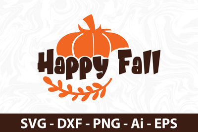 Happy Fall svg SVG orpitasn 