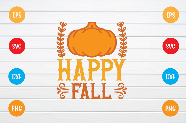 happy fall svg SVG sk.swapon Roy 