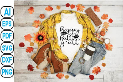 Happy Fall Y’ All SVG Craftlabsvg24 