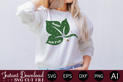 Happy Fall Y'all-01 Svg Design SVG designmaster24 