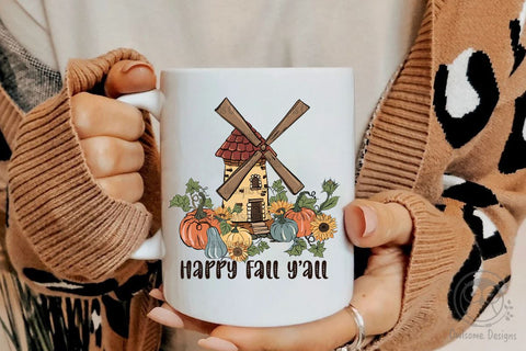 Happy Fall Yall Farm Sublimation Sublimation LAM HOANG THUY 