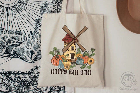 Happy Fall Yall Farm Sublimation Sublimation LAM HOANG THUY 