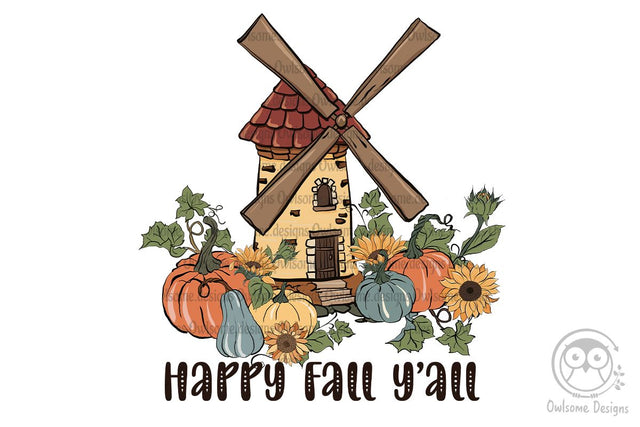 Happy Fall Yall Farm Sublimation Sublimation LAM HOANG THUY 