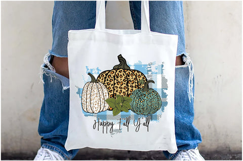 Happy Fall Y'all Pumpkin Sublimation Sublimation Jagonath Roy 
