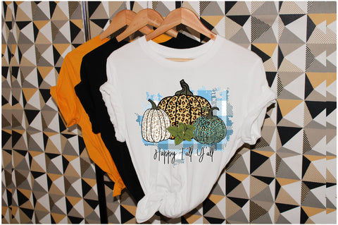 Happy Fall Y'all Pumpkin Sublimation Sublimation Jagonath Roy 