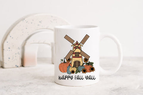 Happy Fall Y'all Sublimation Sublimation Jagonath Roy 