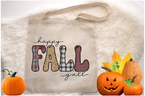 Happy Fall Y'all Sublimation Sublimation Jagonath Roy 