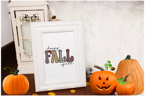 Happy Fall Y'all Sublimation Sublimation Jagonath Roy 