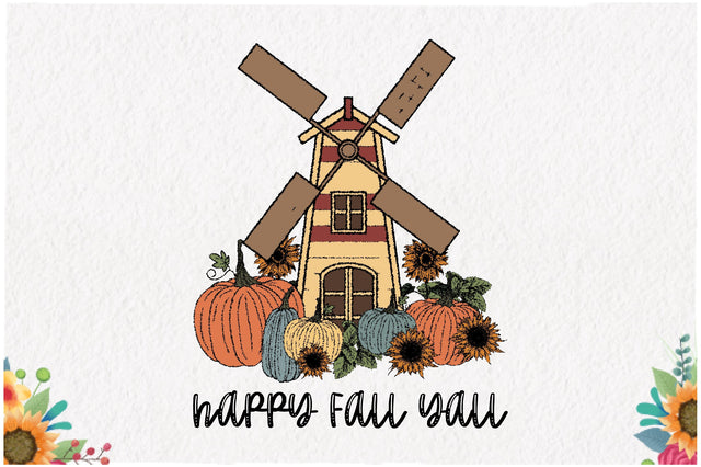 Happy Fall Y'all Sublimation Sublimation Jagonath Roy 