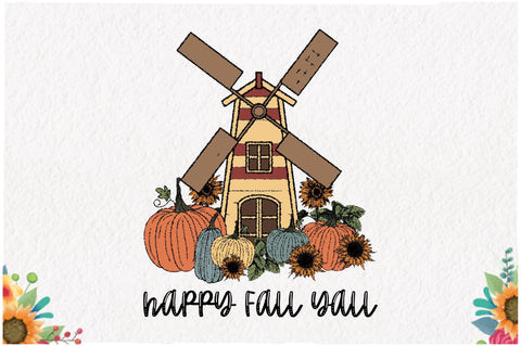 Happy Fall Y'all Sublimation Sublimation Jagonath Roy 