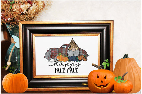Happy Fall Y'all Sublimation Sublimation Jagonath Roy 