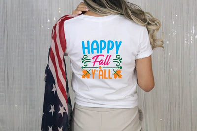 Happy Fall Y'All SVG Shahin alam 
