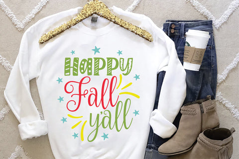 Happy Fall Y'all SVG SVG Creativeart88 