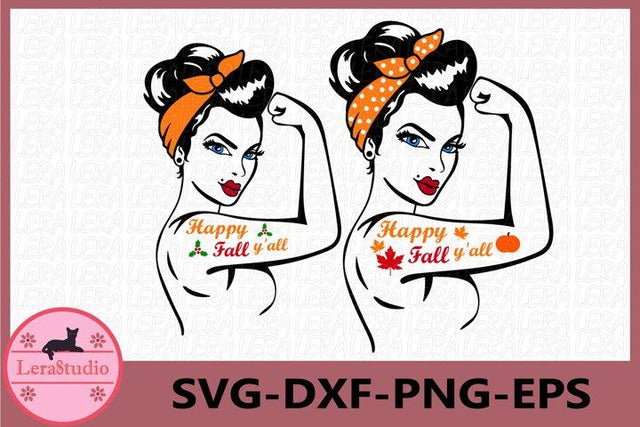 Happy Fall Y'all SVG SVG Lerastudio 
