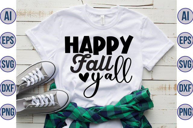 Happy Fall Yall svg SVG orpitasn 