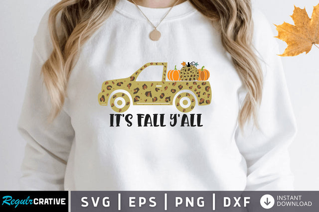 Happy fall yall SVG SVG Regulrcrative 