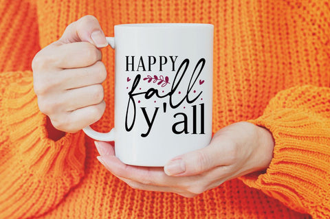 Happy fall y'all SVG SVG Regulrcrative 
