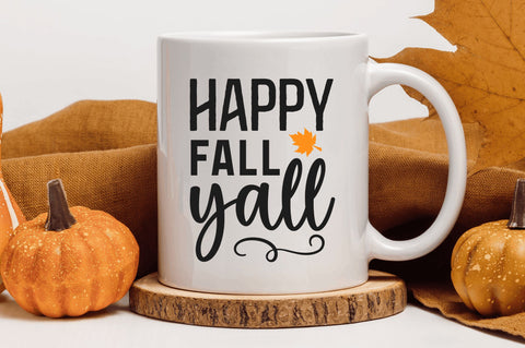 Happy fall yall SVG SVG Regulrcrative 