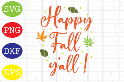 Happy Fall Y'all Svg, Welcome Fall Svg, Hello Fall Svg, Pumpkin Svg, Autumn Svg SVG DigitalSvgFiles 