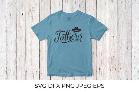 Happy Father’s Day calligraphy hand lettering SVG LaBelezoka 