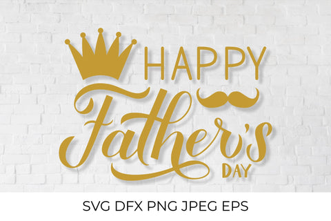 Happy Father’s Day calligraphy hand lettering SVG LaBelezoka 