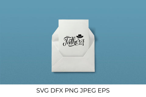Happy Father’s Day calligraphy hand lettering SVG LaBelezoka 