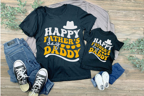 Happy Father's Day Daddy T-shirt Design SVG MStudio 