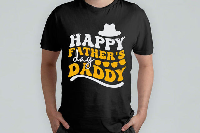 Happy Father's Day Daddy T-shirt Design SVG MStudio 