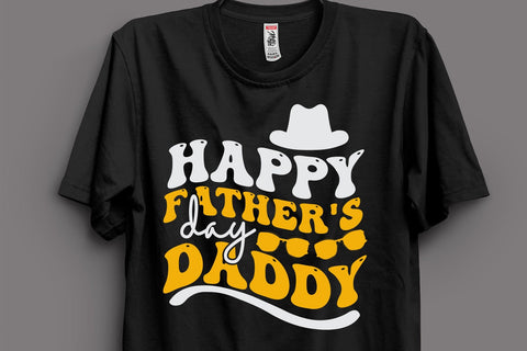 Happy Father's Day Daddy T-shirt Design SVG MStudio 