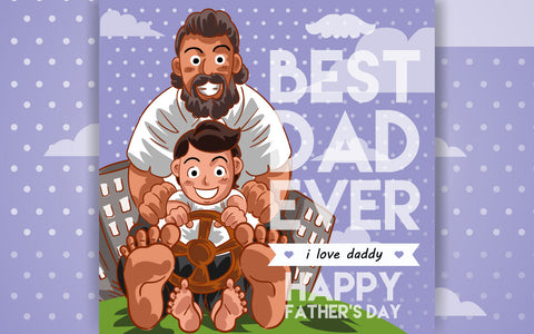 Happy Father's Day greeting card Collection SVG naemmiah021 