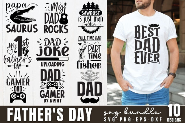Happy Father's Day SVG bundle SVG DESIGNISTIC 