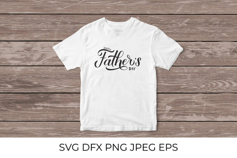 Happy Father’s Day SVG calligraphy hand lettering SVG LaBelezoka 
