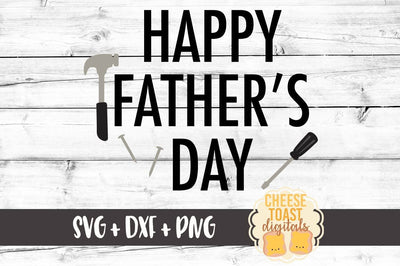 Happy Father's Day SVG Cheese Toast Digitals 