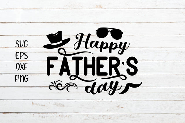 Happy Father's Day Svg Cut File SVG SmmrDesign 