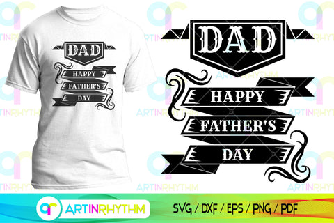 Happy father's day svg, daddy svg, dad svg SVG Artinrhythm shop 