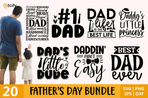 Happy Father's Day SVG etcify 