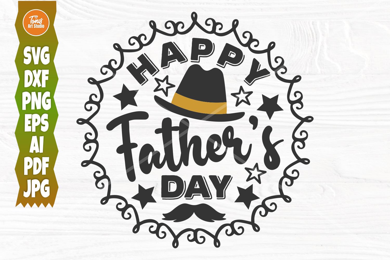 Copy of Super Dad White Hero Logo - Fathers Day