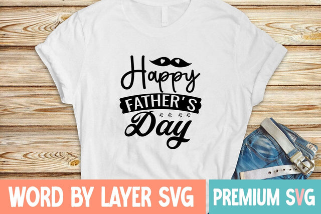 Happy Father's Day Svg SVG Blessedprint 