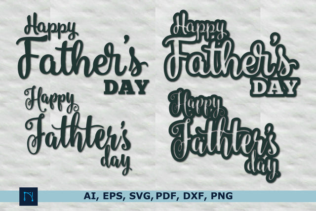 happy fathers day typography SVG bundle SVG MD JOYNAL ABDIN 