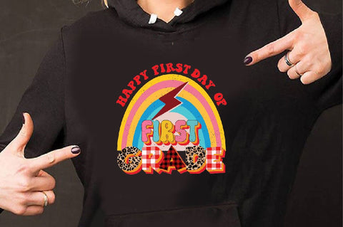 Happy First Day Of First Grade Sublimation SVGArt 