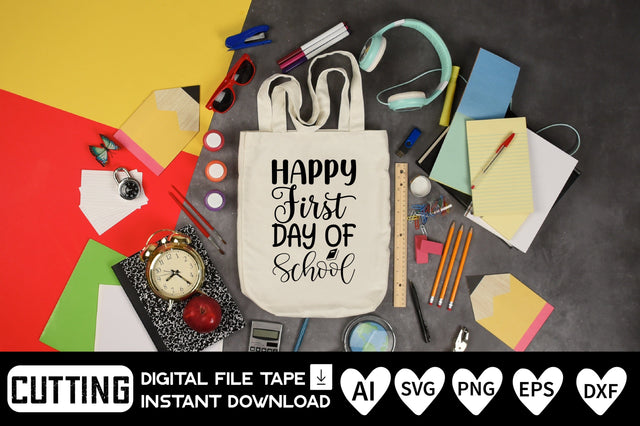 Happy First Day of School SVG CraftlabSvg29 