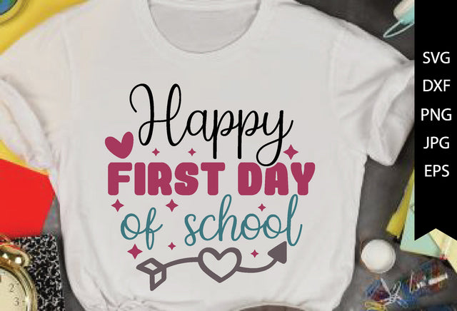 happy first day of school SVG md faruk hossain 