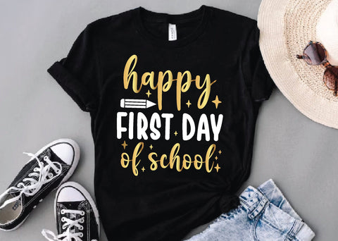 happy first day of school svg SVG designstore 
