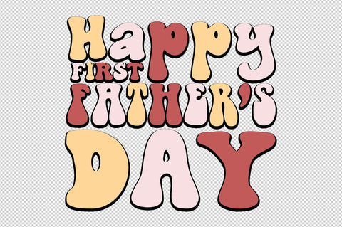 Happy First Father s Day-01 SVG designartist 