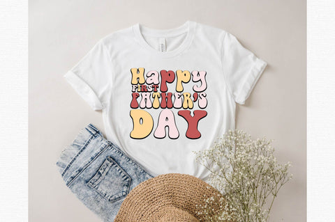 Happy First Father s Day-01 SVG designartist 