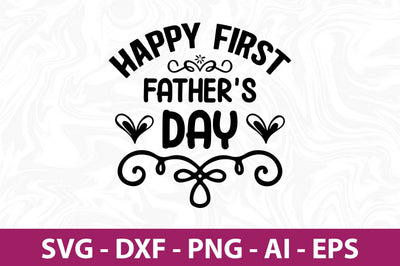 happy first fathers day svg SVG orpitasn 