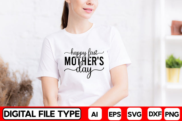 Happy First Mother's Day SVG CraftlabSvg29 