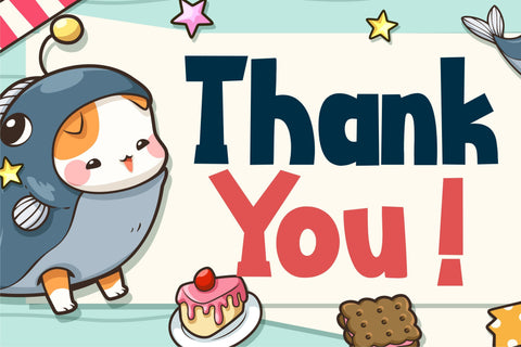 Happy Food Font Letterena Studios 